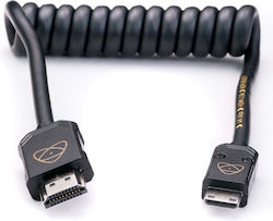 Atomos AtomFLEX HDMI-zu-Mini-HDMI Spiral-Kabel (30 bis 60 cm) Atomos AtomFLEX HDMI-zu-Mini-HDMI Spiral-Kabel (30 bis 60 cm)