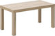 Rechteckig Couchtisch Natural L90xB45xH45cm