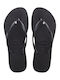 Slim Crystal Sw II Flip Flops in Black Colour