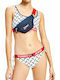 Tommy Hilfiger Bikini Slip mit Schnürchen Weiß