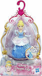 Hasbro Παιχνίδι Μινιατούρα Disney Princess Cinderella Doll with Royal Clips Fashion για 3+ Ετών 9εκ.