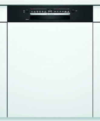 Bosch SMI4HTB31E Εντοιχιζόμενο Πλυντήριο Πιάτων με Wi-Fi για 12 Σερβίτσια Π59.8xY81.5εκ. Μαύρο