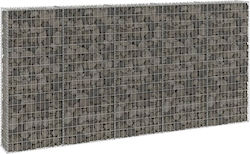 vidaXL Wand Gabin-Box für Gartenzaun mit Abdeck...