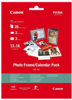 Canon PFC-101 Fotopapier Calendar Pack A6 (10x15) 260g/m² für Tintenstrahldrucker 20 Blätter