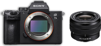 Sony Mirrorless Φωτογραφική Μηχανή α7 Mark III Full Frame Kit (FE 28-60mm F4-5.6) Black