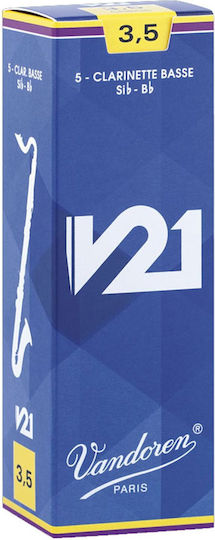 Vandoren V21 Bass Clarinet No3 1/2 τεμ. Καλάμι 1τμχ
