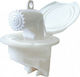 Eval Boat Hydraulic Spare Part Plastic Shower Case with Lid 95mm