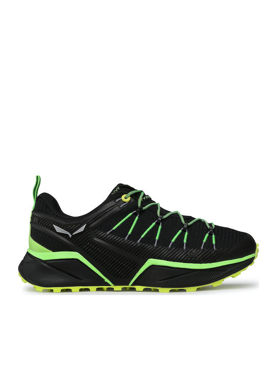 Salewa Ms Dropline Ανδρικά Ορειβατικά Παπούτσια Μαύρα