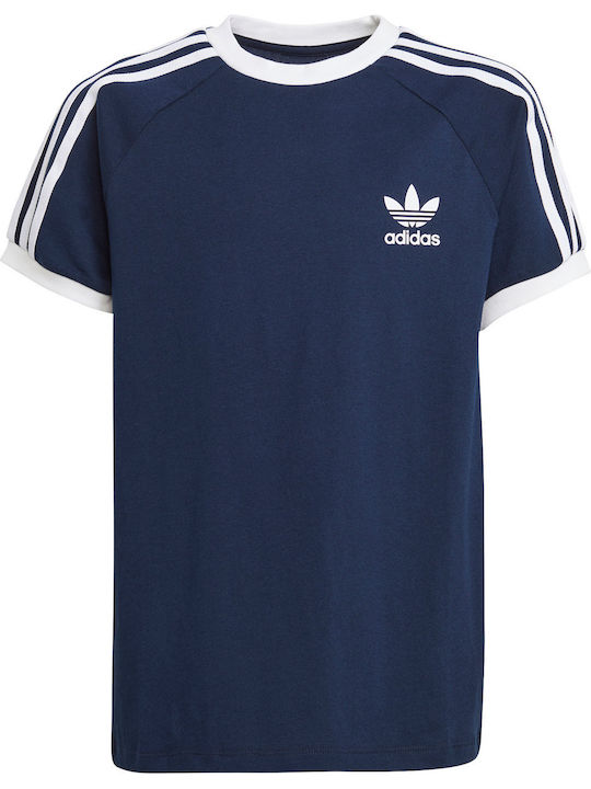 adidas Παιδικό T-shirt Navy Μπλε 3-STRIPES