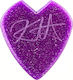 Dunlop Guitar Pick Kirk Hammett Jazz III Purple Sparkle 1pc