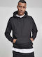 Urban Classics TB014 Men's Sweatshirt with Hood and Pockets Black