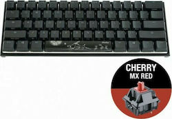 Ducky Mecha Mini v2 Gaming Μηχανικό Πληκτρολόγιο 60% με Cherry MX Red διακόπτες και RGB φωτισμό (Αγγλικό US)