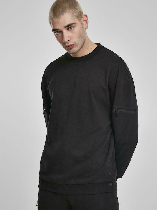 Urban Classics TB3675 Men's Sweatshirt Black