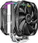 Deepcool AS500 Plus Ψύκτρα Επεξεργαστή Διπλού Ανεμιστήρα για Socket AM4/1200/115x/AM3/AM3+ με ARGB Φωτισμό