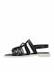 Boemia Salinas Women's Flat Sandals in Black Color