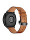 Buckle Strap Leather Brown (Huawei Watch GT / GT2 (46mm))