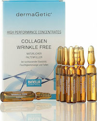 Binella Αnti-ageing Face Serum DermaGetic Suitable for All Skin Types with Collagen 7x2ml