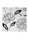 Wallpaper White Rose White L1000xW53cm