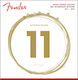 Fender Set Bronz de Corzi pentru Chitară acustică 80/20 Dura-Tone Coated 880CL 11 - 52"