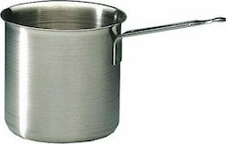 Matfer Stainless Sauce Pan Capacity 3.2lt with Diameter 16cm and Height 16cm.