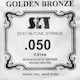 Sit 80/20 Acoustic Bronze Round Wound Single String 80/20 Bronze Acoustic Guitar Strings 50