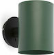 Faro Barcelona Guadalupe Classic Lamp Wall with Socket E27 Green 23.5x23cm