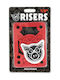 Pig Wheels 1/8" Ridicătoare dure roșii