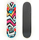 Fish Skateboards Distortion 8" Complete Shortboard Πολύχρωμο