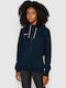 Dri-Fit Dry Park Women's Sweatshirt Jacket Hooded Navy Blue