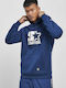 Starter ST071 Men's Sweatshirt with Hood and Pockets Blue Night ST071-02782