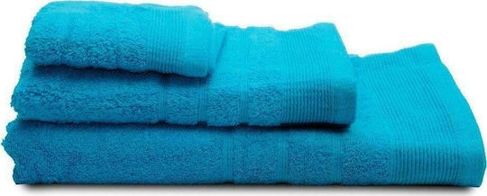 Palatex Πετσέτα Προσώπου All Day 50x90εκ. Turquoise Βάρους 500gr/m²