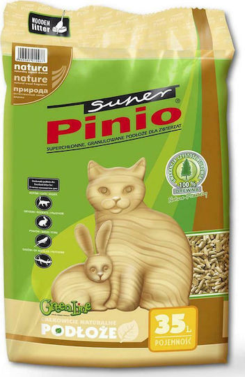 Super Benek Certech Cat Litter Super Pinio Natural Katzenpellets 35Es