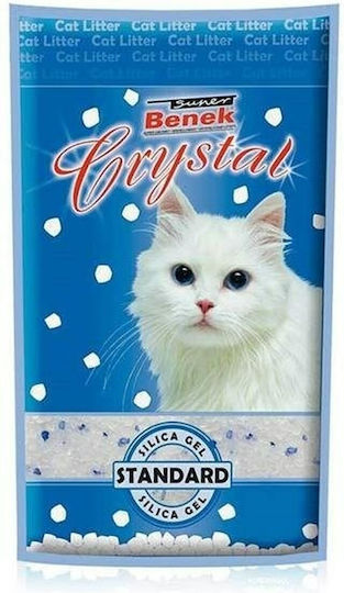 Super Benek Certech Super Benek Crystal Standard Natural Κρυσταλλική Άμμος Γάτας 3.8lt