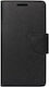iSelf Fancy Wallet Δερματίνης Μαύρο (Galaxy A12)