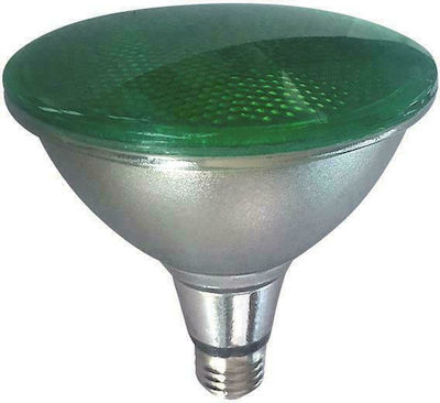 Eurolamp LED Lampen für Fassung E27 und Form PAR38 Grün 1320lm 1Stück