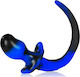 Oxballs Puppy Tail Pug Anal Plug Klein Klein Blau