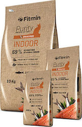 Fitmin Purity Indoor Dry Food Grain-Free & Gluten-Free for Adult Cats with Salmon 1.5kg