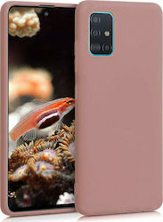 KWmobile Umschlag Rückseite Silikon Rosa (Galax...