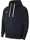 Athletic Kids Sweatshirt Cardigan Cotton with Hood Navy Blue Park 20