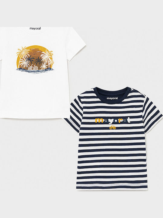 Mayoral Set Kinder-T-Shirts Mehrfarbig