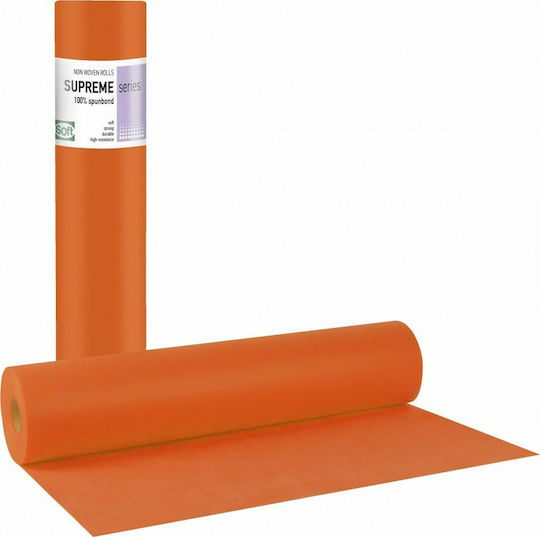 Bournas Medicals Examination Table Roll Supreme Plus 58cm x 70m. Orange 1pcs