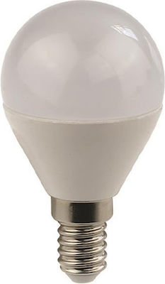 Eurolamp LED Lampen für Fassung E14 und Form G45 Naturweiß 630lm 1Stück