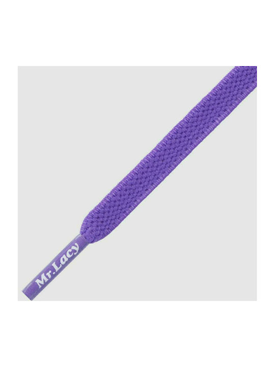 Mr.Lacy Flexies Shoelaces Elastic Purple 2pcs 110cm