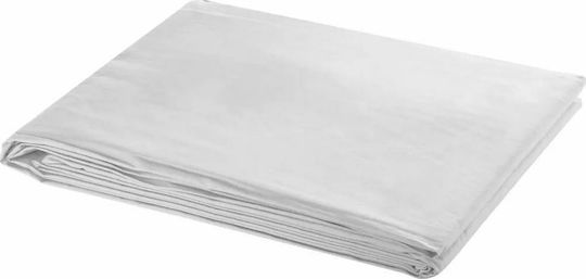 vidaXL Cotton Photography Backdrop Fabric 300x500cm White