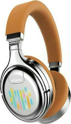 Moxom MX-WL14 Wireless/Wired Over Ear Headphones with 4 hours of Operation Silver