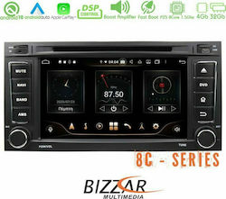 Bizzar U-BL-8C-VW69 Pro Ηχοσύστημα Αυτοκινήτου για VW Touareg (Bluetooth/USB/AUX/WiFi/GPS) με Οθόνη Αφής 7"