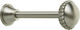 Zogometal Holdback Wall made of Metal Nickel Matt 1pcs