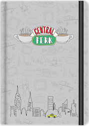 Blue Sky Studios Notebook A5 Ruled with Elastic Gray