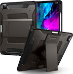 Spigen Tough Armor Pro Coperta din spate Plastic Rezistentă Gunmetal (iPad Pro 2020 12.9") ACS01028