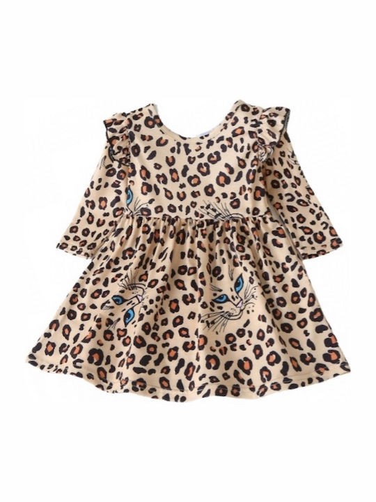 Rochie Leopard pentru copii